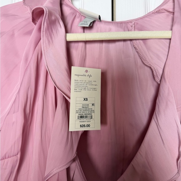 Target Pink Ruffle Blouse - Picture 2 of 2